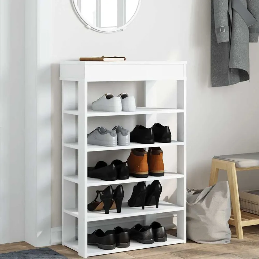 Schoenenrek 60x30x98 cm bewerkt hout>vidaXL Best