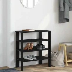 Schoenenrek 61x32x70 cm bewerkt hout>vidaXL Outlet