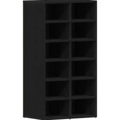 Schoenenrek 54x34x100,5 cm spaanplaat kleurig>vidaXL Clearance