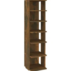 Schoenenrek 27,5x27x102 cm bewerkt hout kleurig>vidaXL Hot