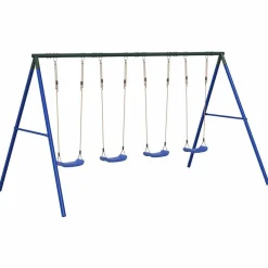 Schommelset met 4 schommels>vidaXL Discount