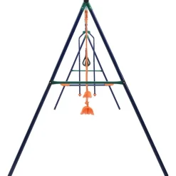 Schommelset met turnringen en 4 zitjes staal><noscript><img width=