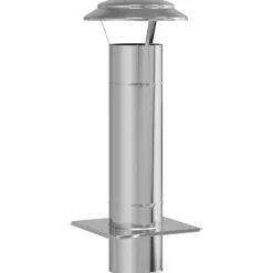 Schouw Verlenging Zilver 25 x 25 x 65 cm Roestvrij staal>vidaXL Hot