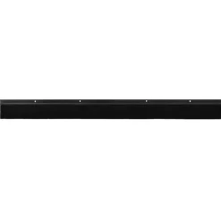 Bouwmaterialen*vidaXL Schroefbare Deurborstelafsluitingen 2 pcs 100 cm Zwart