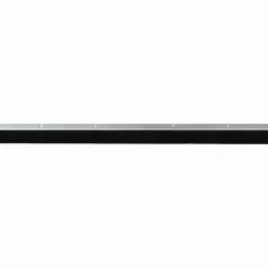 Bouwmaterialen*vidaXL Schroefbare Deurborstelafsluitingen 2 pcs 100 cm Zilver