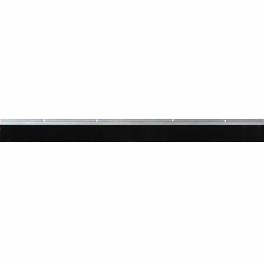 Bouwmaterialen*vidaXL Schroefbare Deurborstelafsluitingen 2 pcs 100 cm Zilver