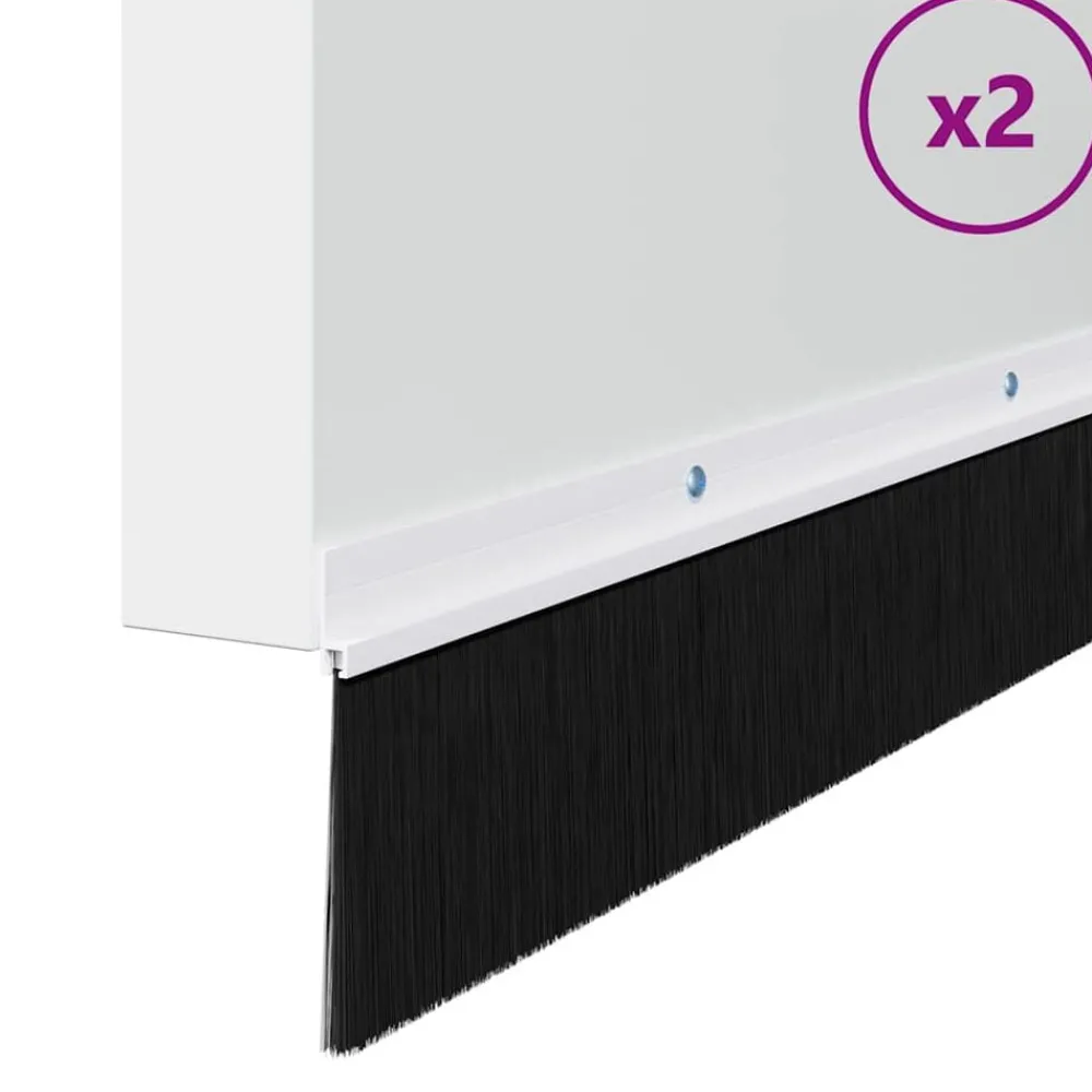 Schroefbare Deurborstelafsluitingen 2 pcs 100 cm>vidaXL Sale