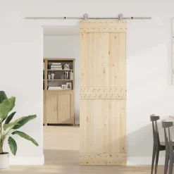 Schuifdeur onderdelenset 183 cm roestvrij staal zilverkleurig><noscript><img width=