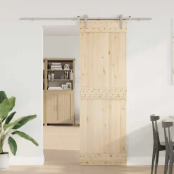 Schuifdeur onderdelenset 183 cm roestvrij staal zilverkleurig><noscript><img width=