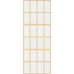 Schuifdeur 76x205 cm helder ESG-glas en aluminium kleurig><noscript><img width=