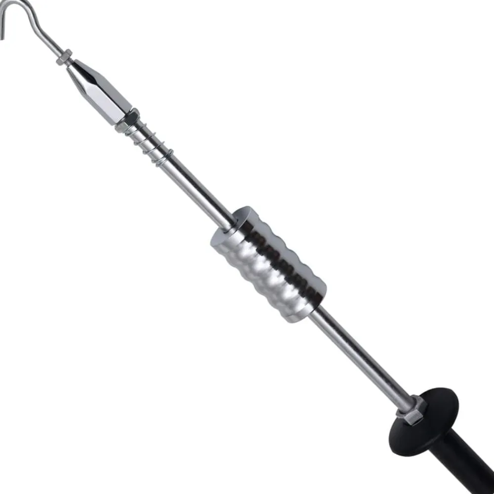 Schuifhamer met haak 63 cm koolstofstaal>vidaXL New