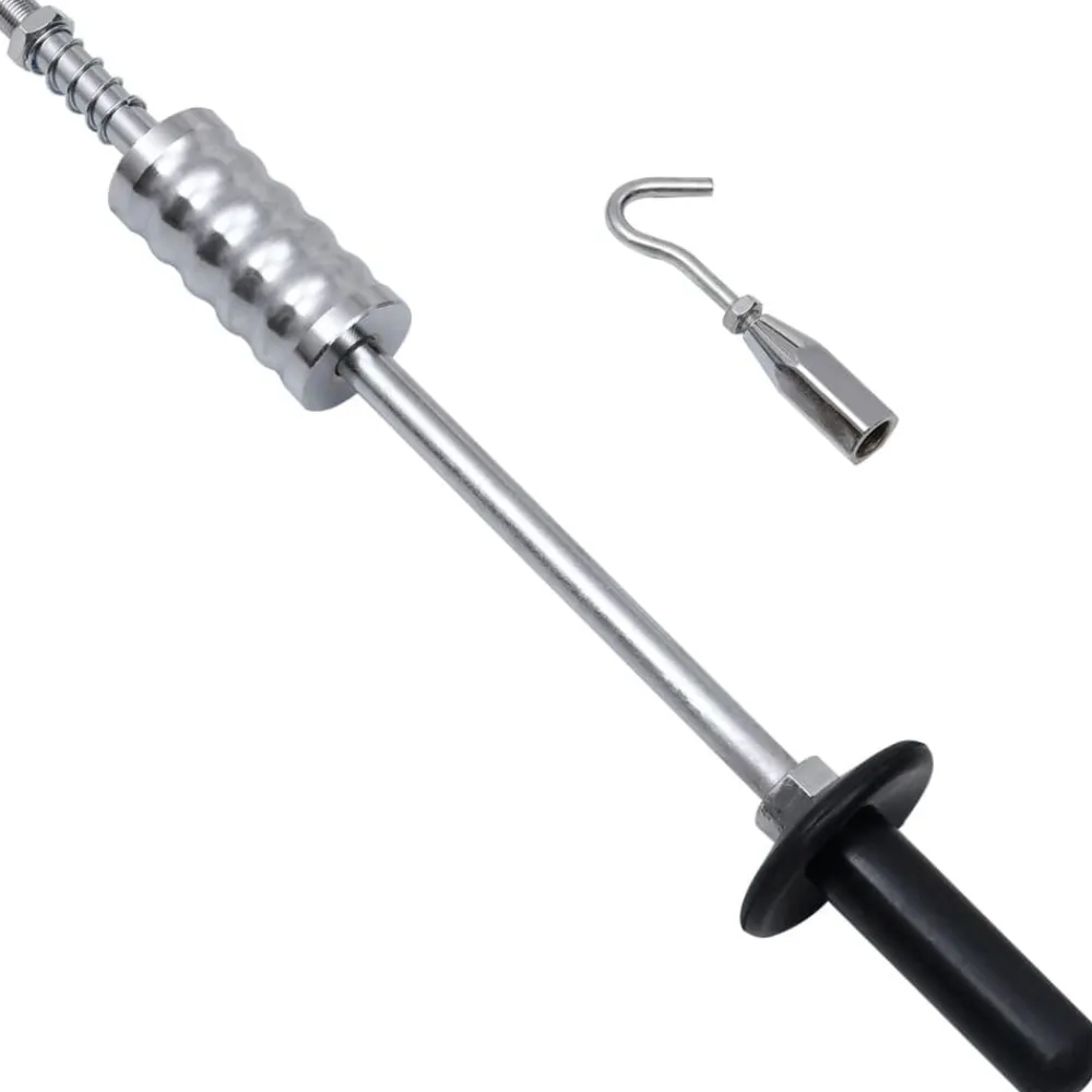 Schuifhamer met haak 63 cm koolstofstaal>vidaXL New