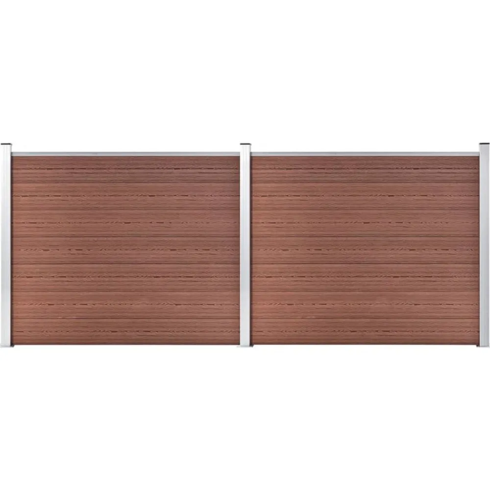 Schuttingpanelenset 353x146 cm HKC>vidaXL Online