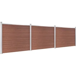 Schuttingpanelenset 526x146 cm HKC>vidaXL Outlet