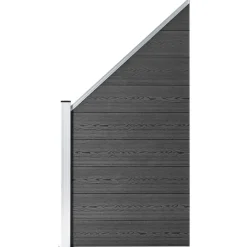 Schuttingpanelenset 1138x(105-186) cm HKC>vidaXL Discount