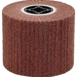 Gereedschapaccessoires*vidaXL Schuurrollen 3 pcs Bruin 12 x 12 x 10 cm Synthetische Vezel