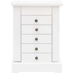 Sieradenkastje met spiegel 25x13,5x34 cm MDF><noscript><img width=