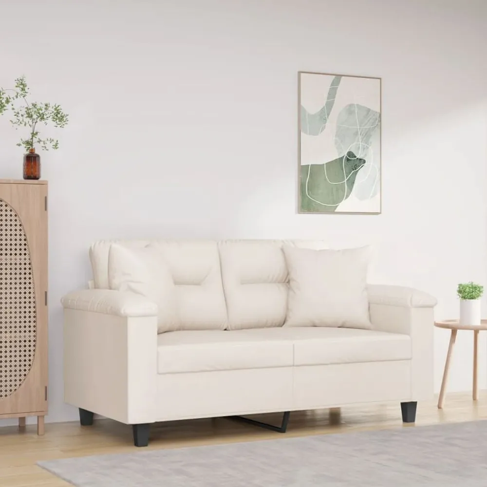 Sierkussens 2 st 40x40 cm microvezelstof>vidaXL New
