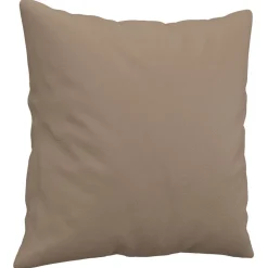 Woon- & Tuinaccessoires*vidaXL Sierkussens 2 st 40x40 cm kunstleer Cappuccino