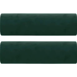 Woon- & Tuinaccessoires*vidaXL Sierkussens 2 st 15x50 cm fluweel Donkergroen