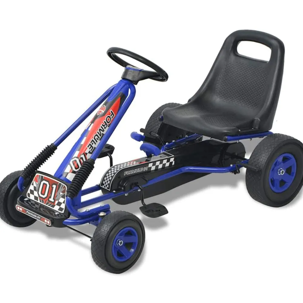 Skelter met pedalen en verstelbare zitting>vidaXL Discount