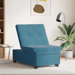Slaapbank 194 x 67 x 82 cm Fluweel><noscript><img width=