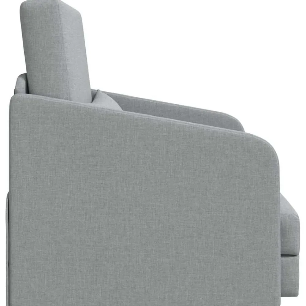 Banken*vidaXL Slaapbank 65 x 80 x 83 cm Stof Lichtgrijs