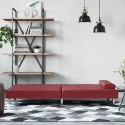 Slaapbank met bekerhouders kunstleer><noscript><img width=