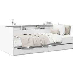 Slaapbank met lades zonder matras 100x200 cm>vidaXL Online