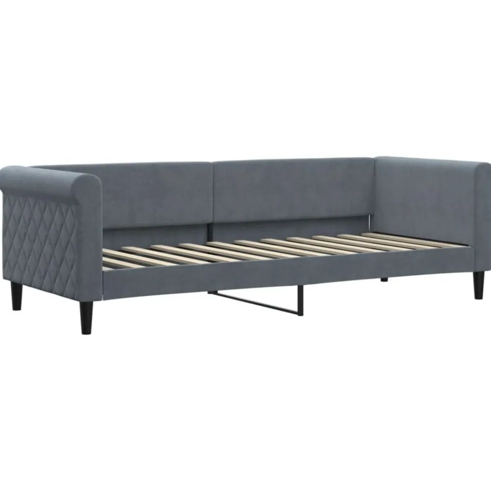 Slaapbank 80x200 cm fluweel>vidaXL Discount