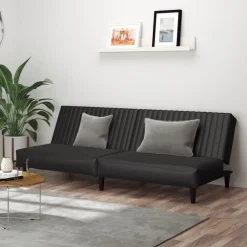 Slaapbank 2-zits kunstleer>vidaXL Outlet