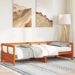 Slaapbank zonder matras 80x200 cm massief grenenhout>vidaXL Discount