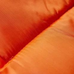 Buitensport*vidaXL Slaapzak mummie voor volwassenen 3 seizoenen Oranje en zwart