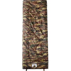 Buitensport*vidaXL Slaapzak voor volwassenen 3 seizoenen Camouflage