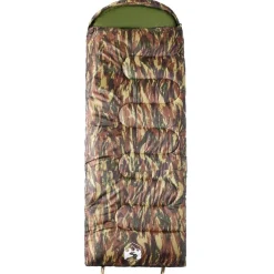 Buitensport*vidaXL Slaapzak voor volwassenen 3-4 seizoenen Camouflage