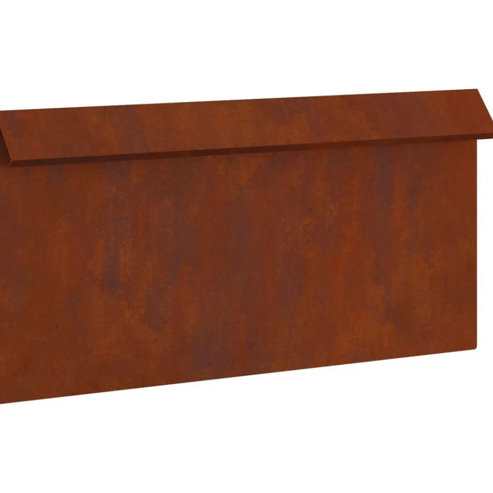 Slakkenhekje Roestig 50 x 3,5 x 25 cm Cortenstaal>vidaXL Clearance