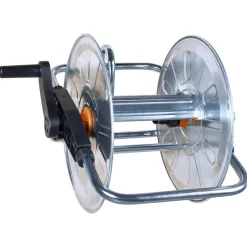 Bouwbeslag*vidaXL Slanghaspel voor 50 m 1/2" of 35 m 3/4" slang wandmontage staal
