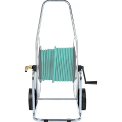 Bouwbeslag*vidaXL Slanghaspelkar voor 80 m 3/4" slang staal