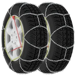 Sneeuwkettingen 2 st 16 mm SUV 4x4 maat 400>vidaXL Discount