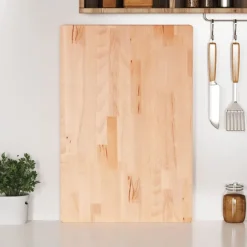 Keuken & Eetkamer*vidaXL Snijplank 60x40x4 cm massief beukenhout