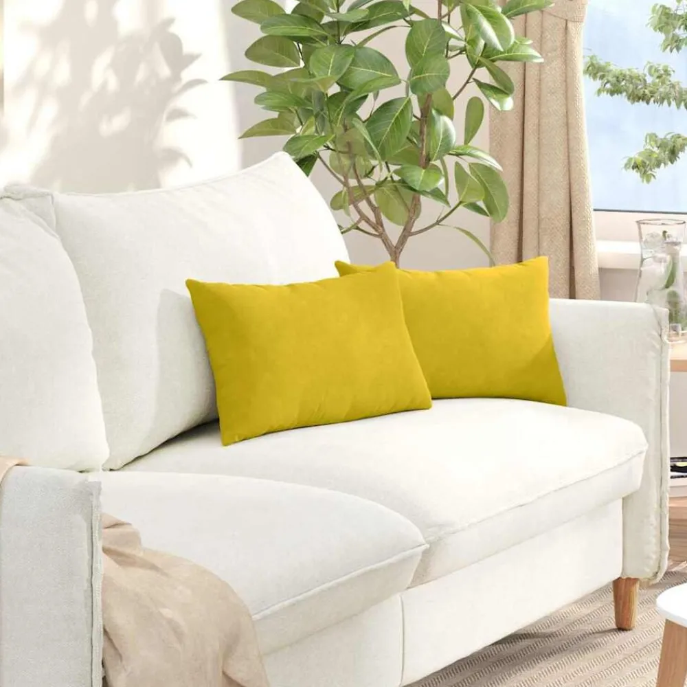 Sofa Kussens 2 stuks 50 x 30 cm Cordstof>vidaXL Best