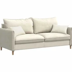 Woon- & Tuinaccessoires*vidaXL Sofa Kussens 2 stuks Crème 50 x 30 cm Cordstof Cr&egrave;me