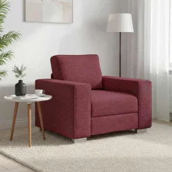 Sofa Stoel Wijnrood 100 cm Stof>vidaXL Sale