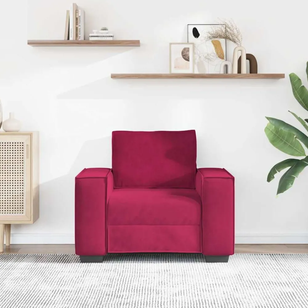 Sofastoel 100x78x84 cm Fluweel>vidaXL