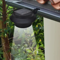 Verlichting*vidaXL Solar buitenlampset 6 stuks Zwart