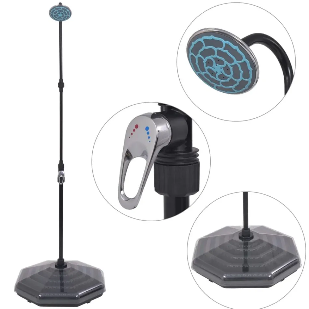 Solar douche 20 L aluminium HDPE>vidaXL Outlet