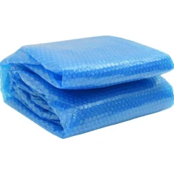 Zwembaden & Spa'S*vidaXL Solar zwembadfolie drijvend rond 250 cm PE Blauw