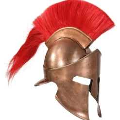 Soldatenhelm Grieks replica LARP staal koperkleurig>vidaXL Clearance