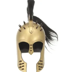Kunst & Entertainment*vidaXL Soldatenhelm Grieks replica LARP staal messingkleurig