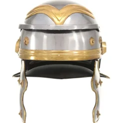 Soldatenhelm Romeins replica staal zilverkleurig>vidaXL Clearance